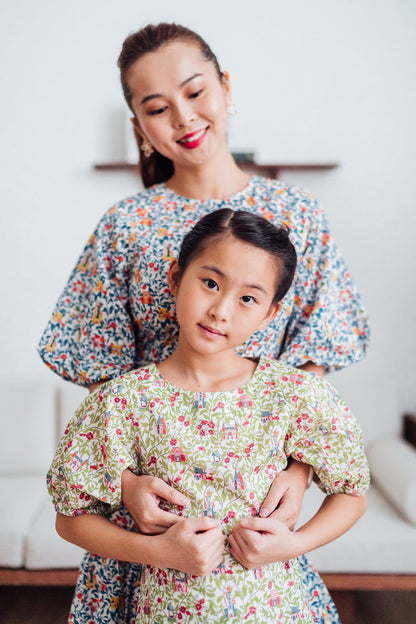 Bavaria Puff  Sleeve Dress for girl