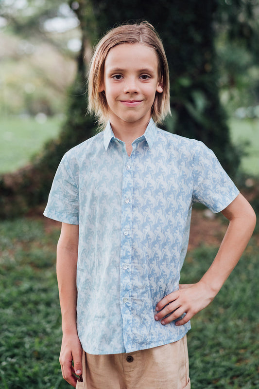 Unicorn Two-Toned Shirt for boy