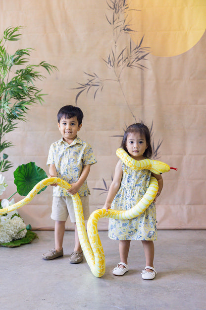 Mythical Creatures Shirt for Boys - Yellow