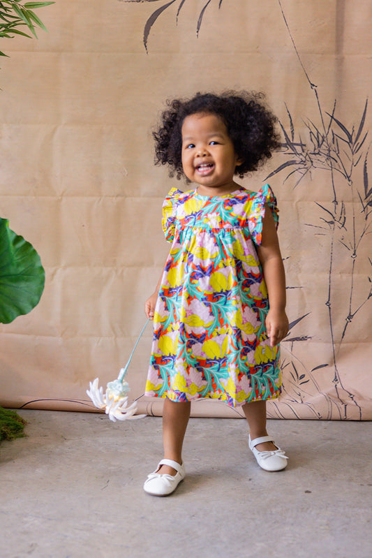Penelope Onesie Dress for Baby Girls