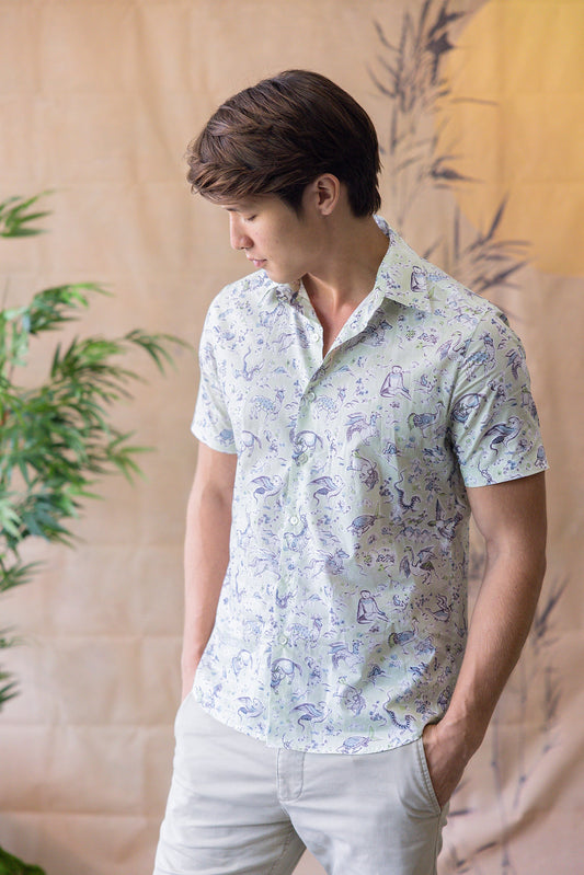 Mythical Creatures Short Sleeve Shirt for Men