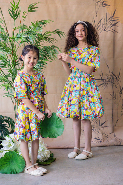 Penelope Ballon Dress for Girls