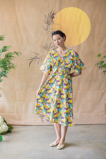 Penelope Dress for Ladies in Lindsay Legacy print