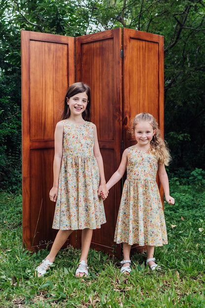 Amelia Low Back Dress for Girls