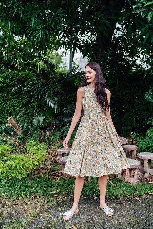 Amelia Low Back Dress for Woman
