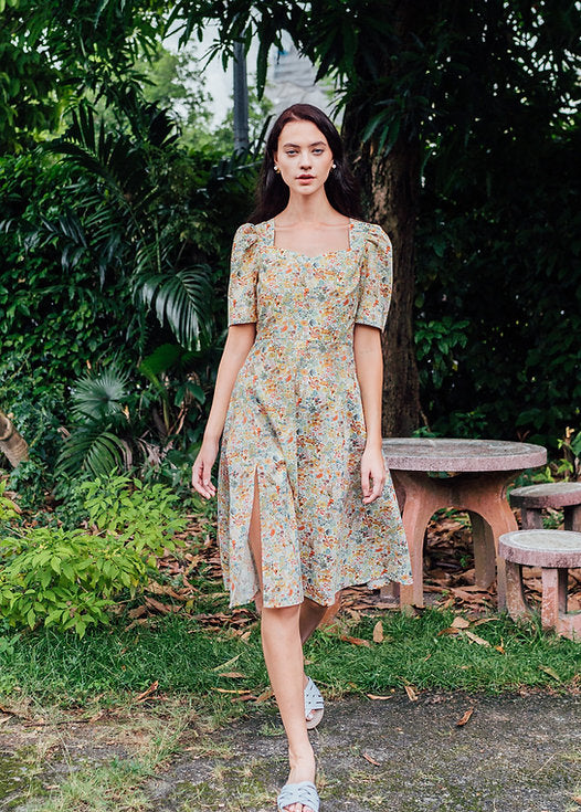 Amelia Slit Dress for Woman
