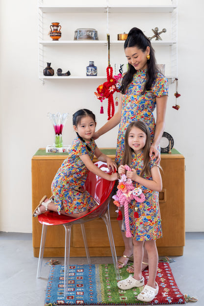 Annie Classic Cheongsam Dress for Lady