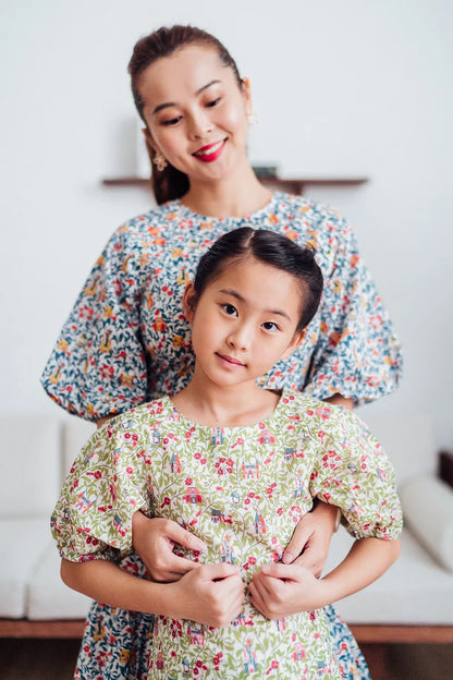 Bavaria Puff  Sleeve Dress for girl