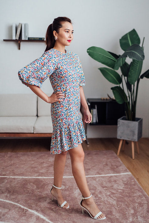 Bavaria Puff Sleeve Dress for woman