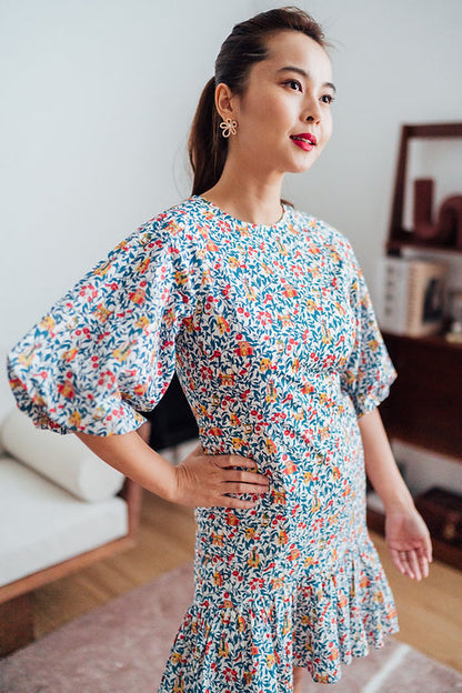 Bavaria Puff Sleeve Dress for woman