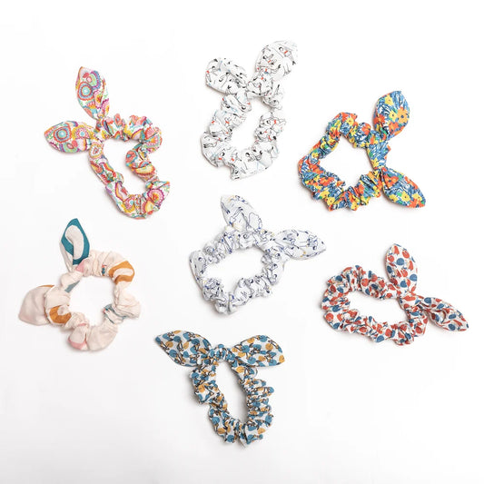 Bunny ear scrunchie