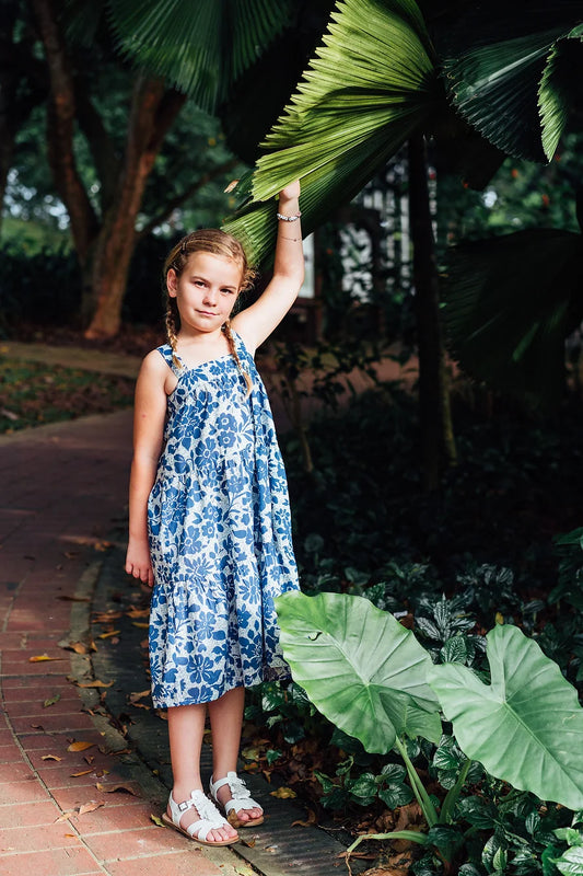 Carina Tiered Midi Dress for Girl