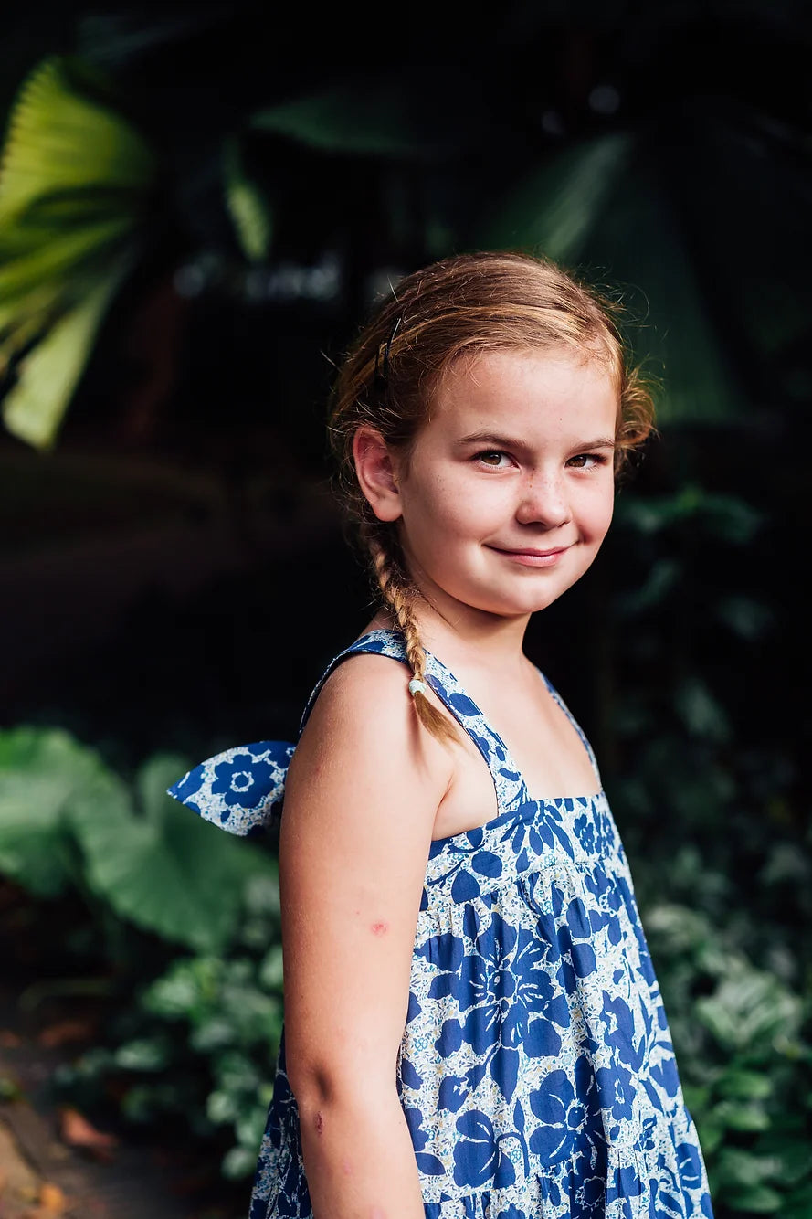Carina Tiered Midi Dress for Girl