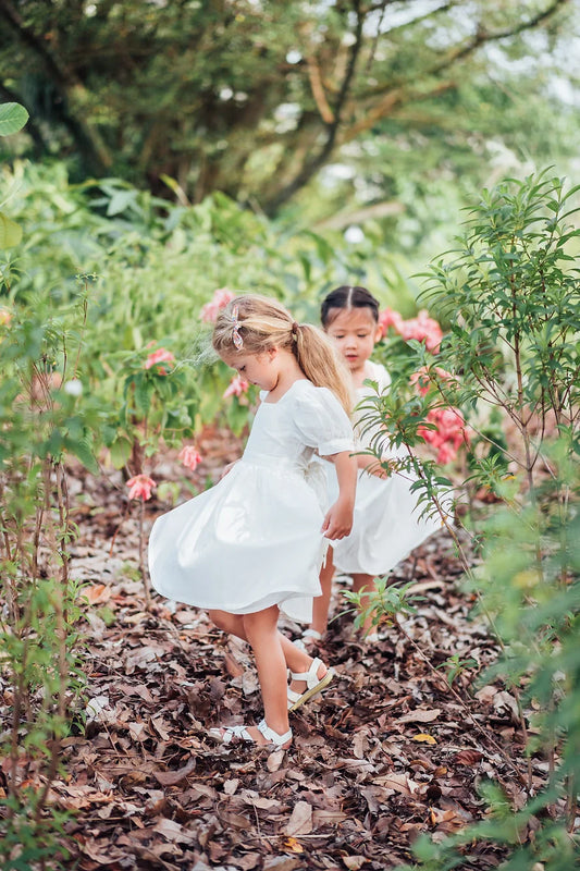 Carissa Bow Tie Dress for Girls