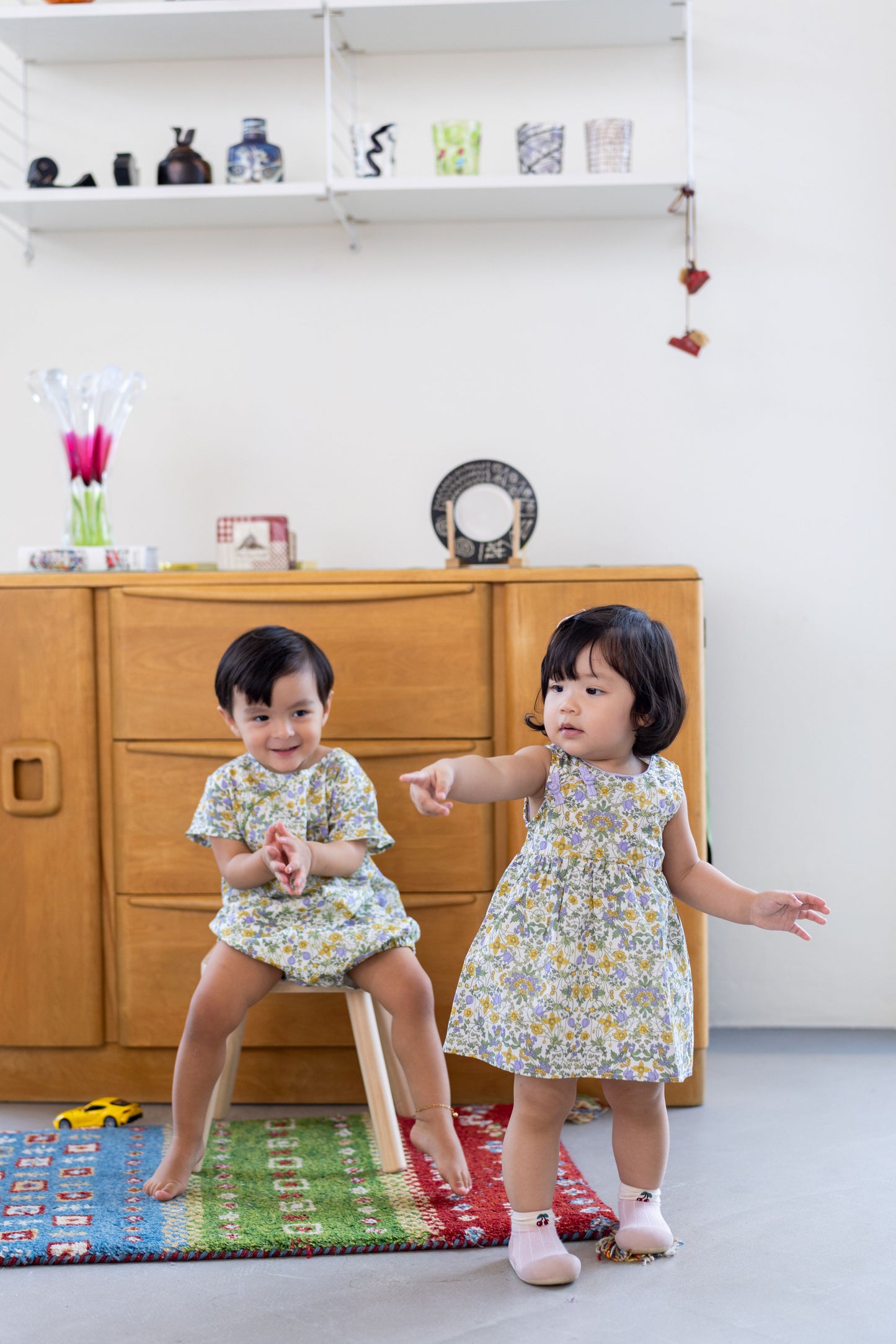 Celeste Onesie Dress for Baby Girl