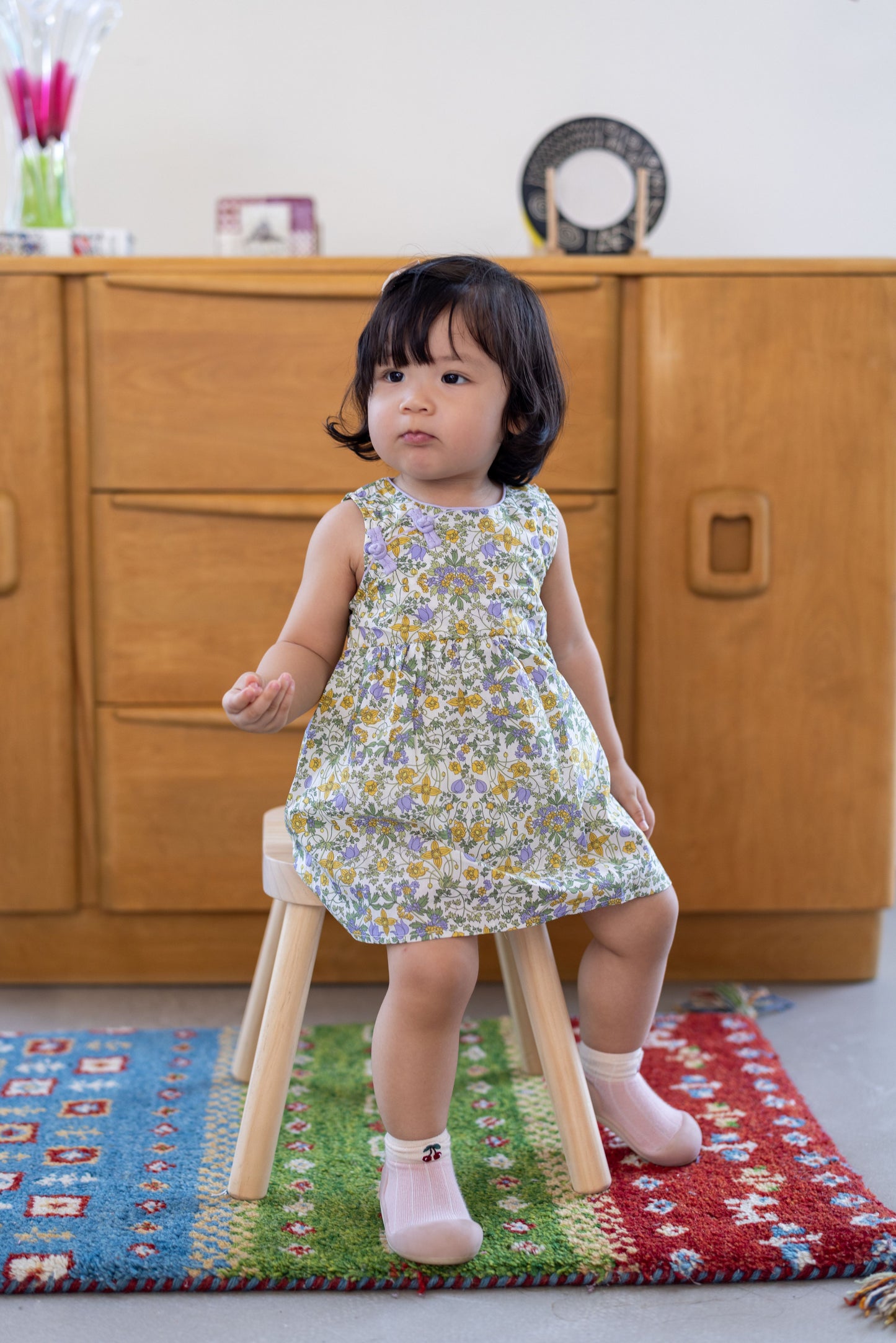 Celeste Onesie Dress for Baby Girl