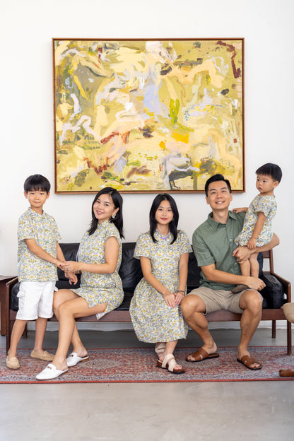 Celeste Modern Short Cheongsam Dress with Tassel for Lady