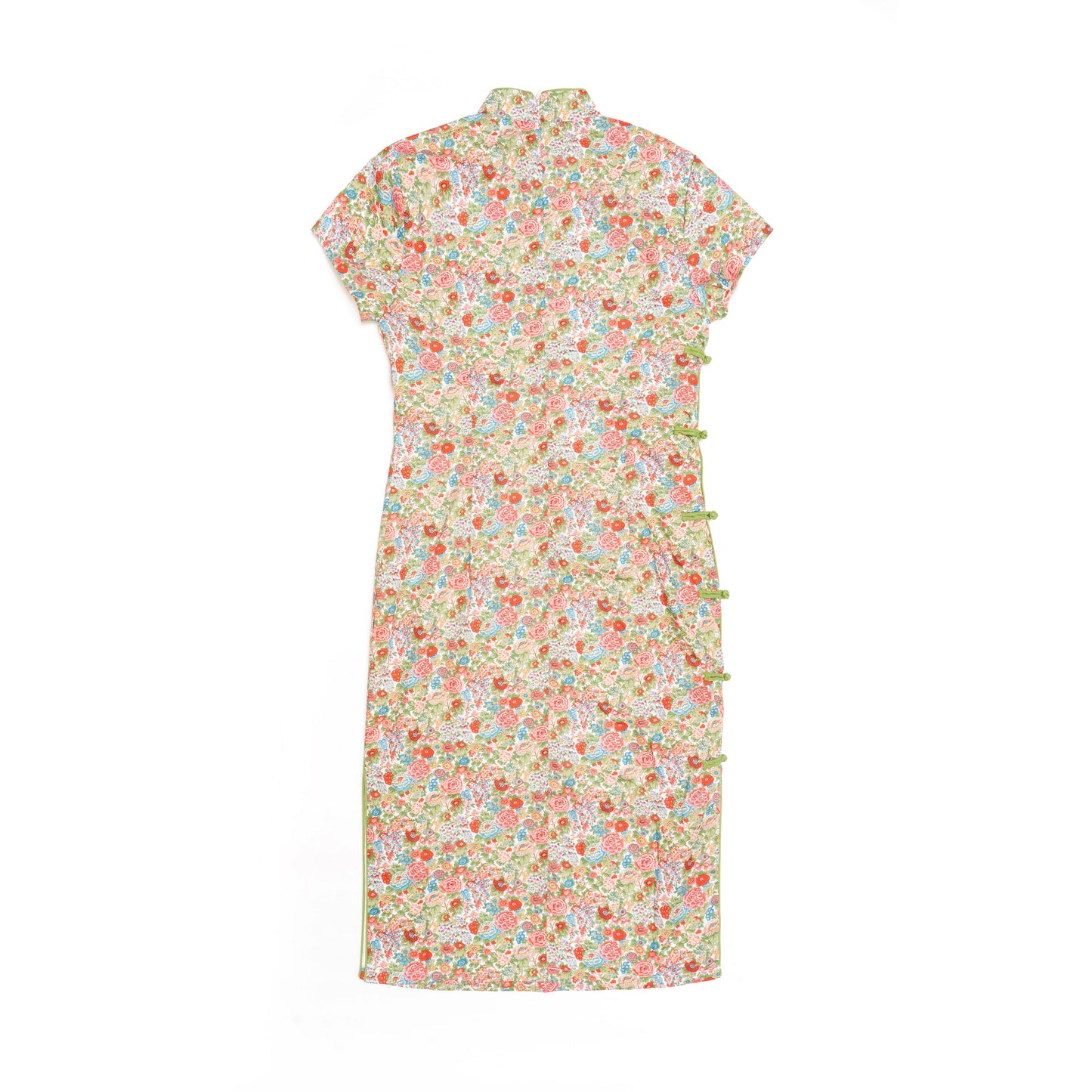 Peony Classic Cheongsam Dress for Lady