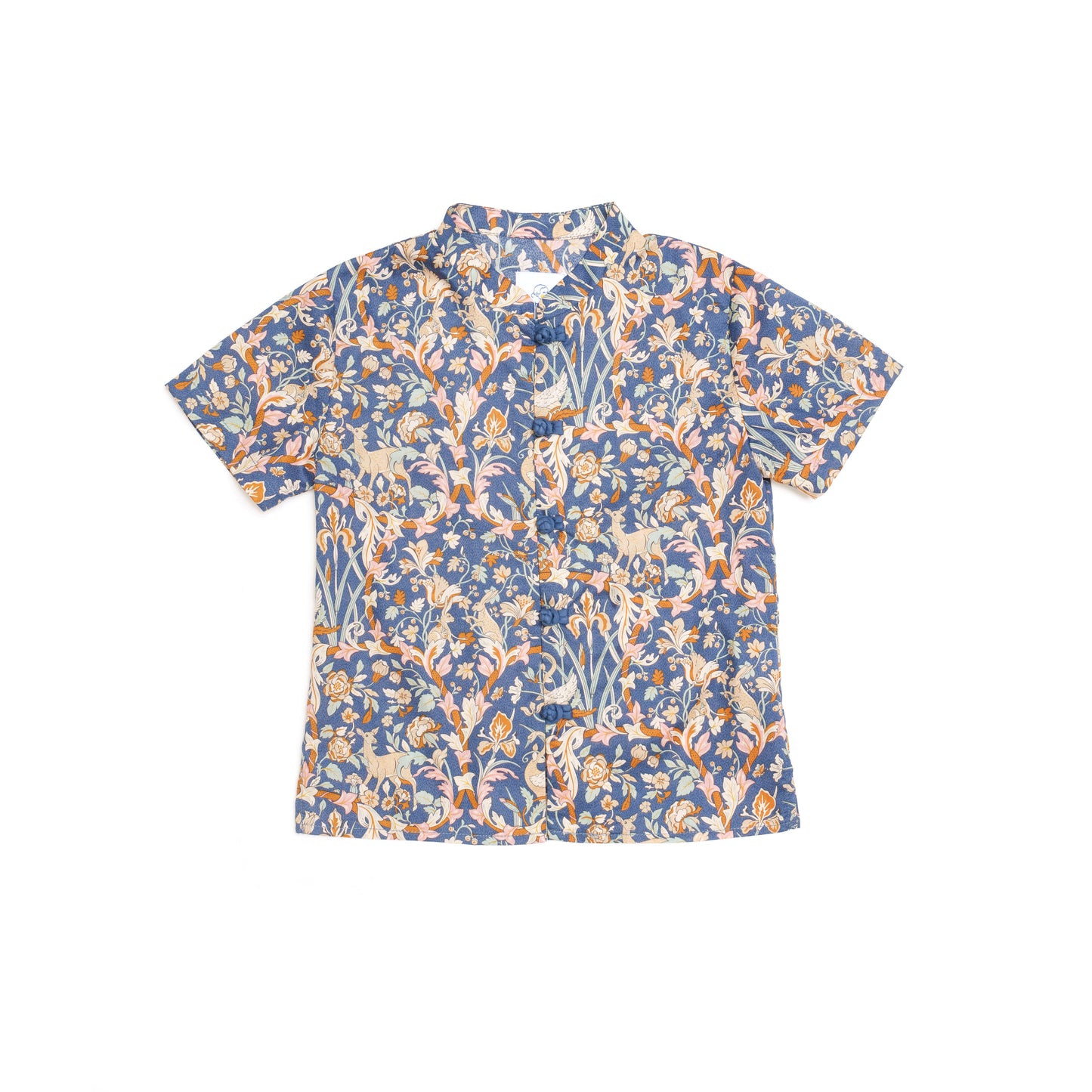 Joan Mandarin Collar Shirt for Boys