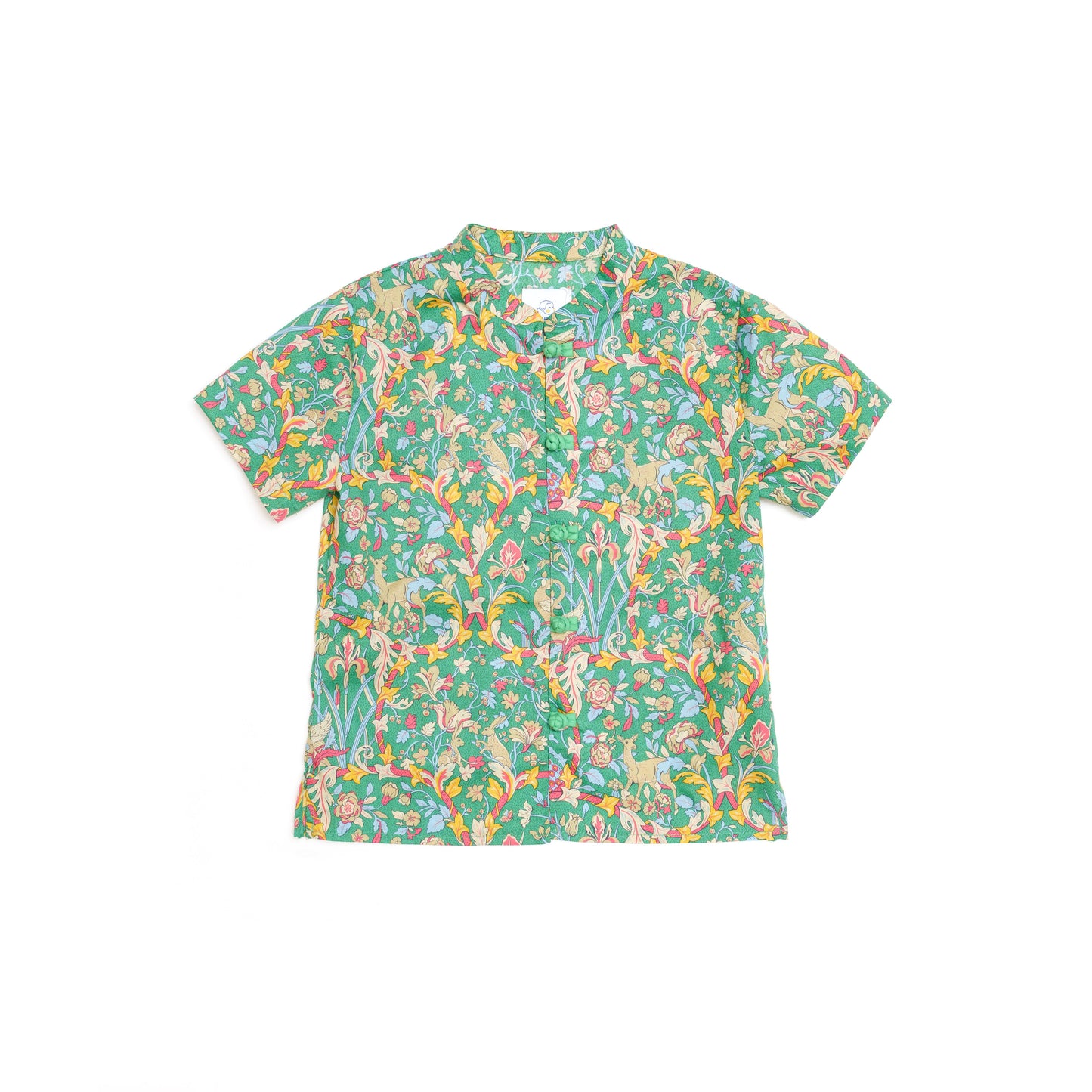 Joan Mandarin Collar Shirt for Boys