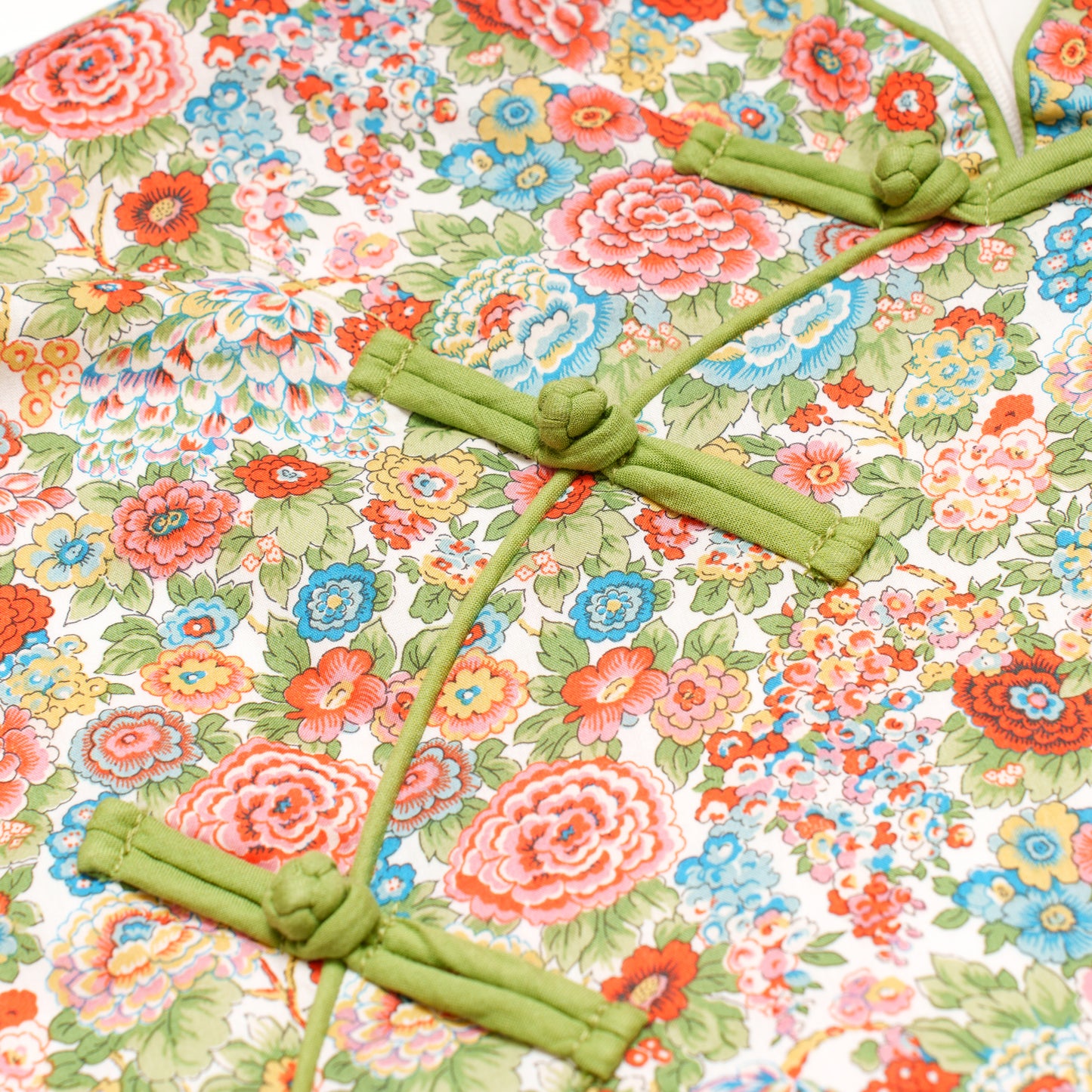 Peony Classic Cheongsam Dress for Lady