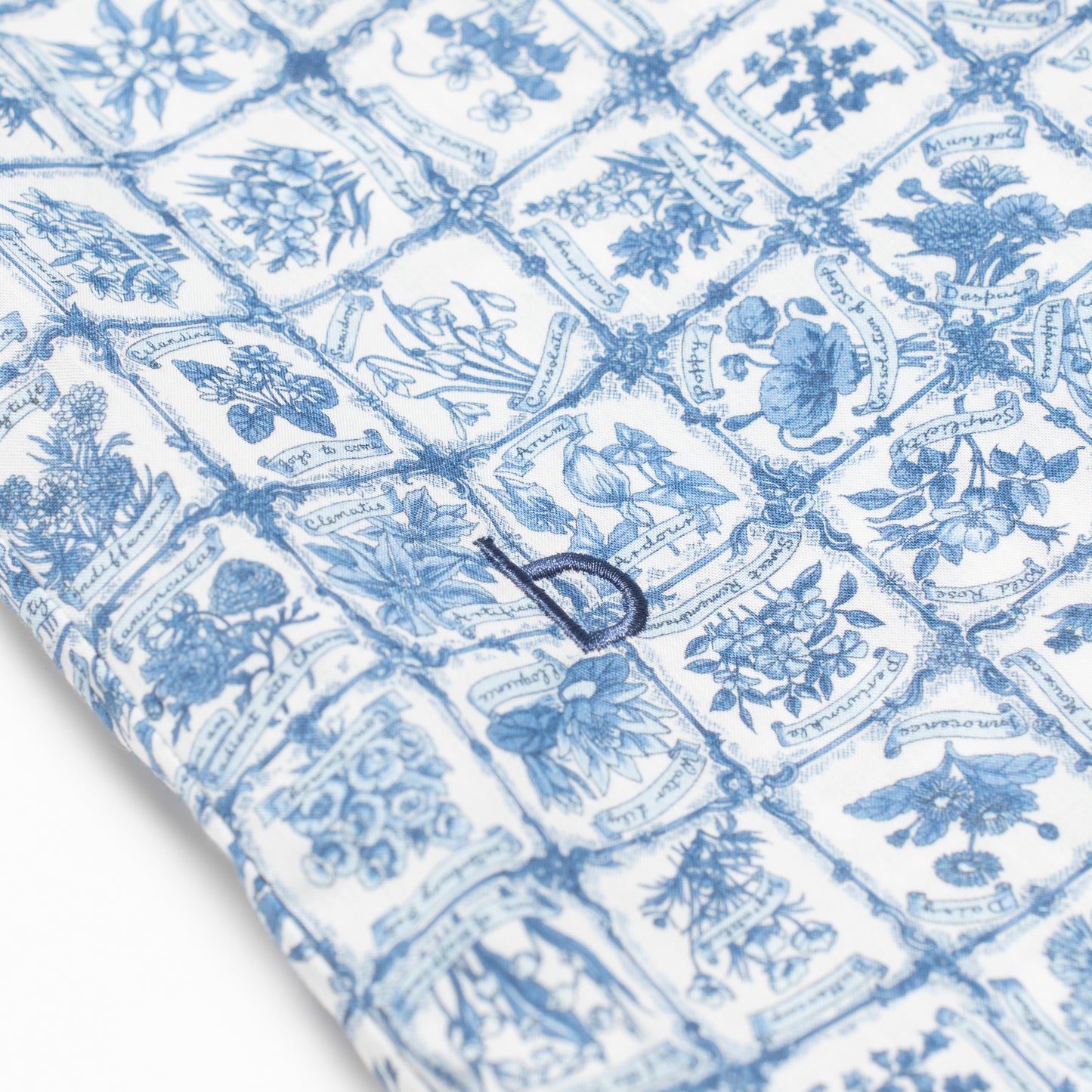 Blue Checked Short Sleeve Shirt for Men