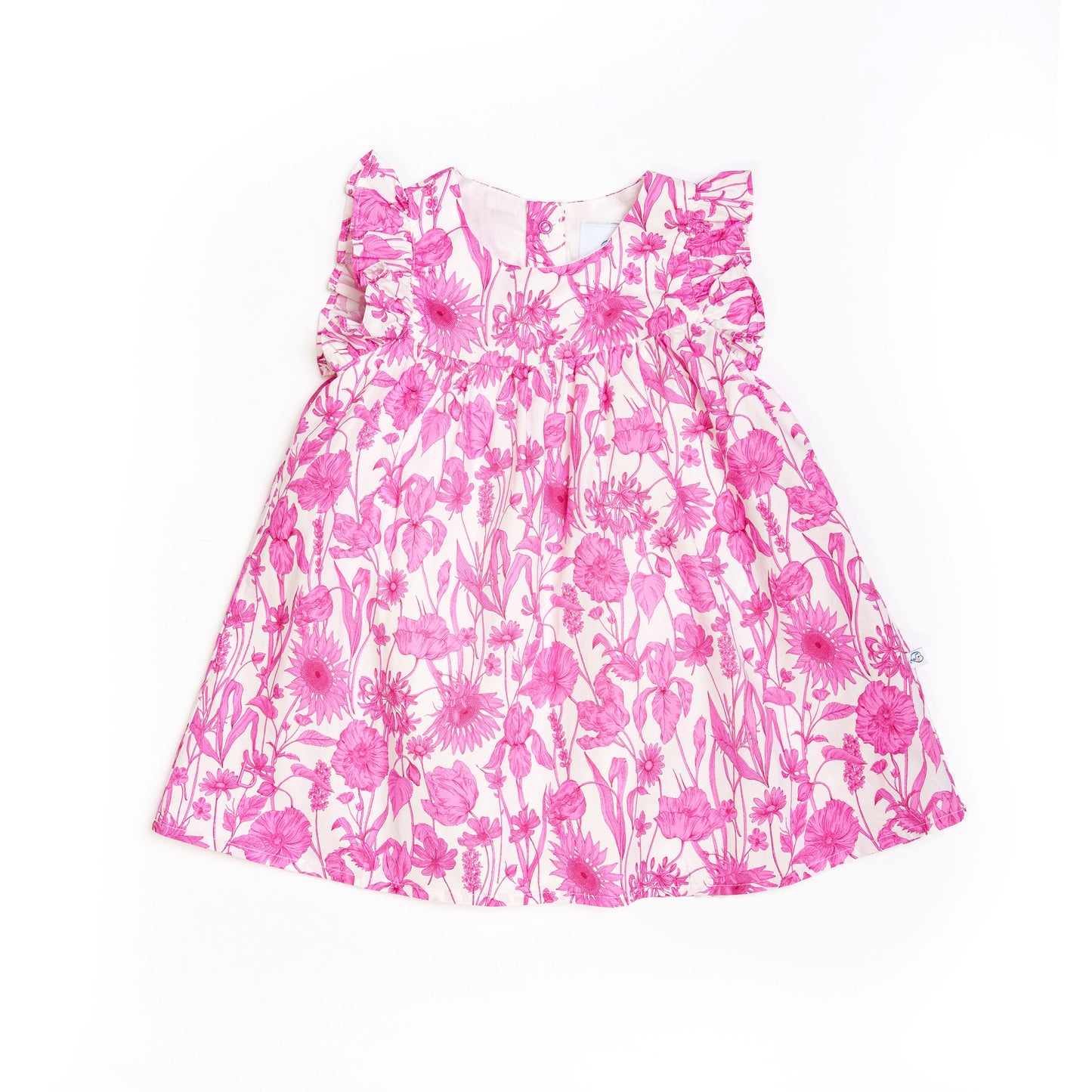 Geraldine Mono Onesie Dress for Baby Girl