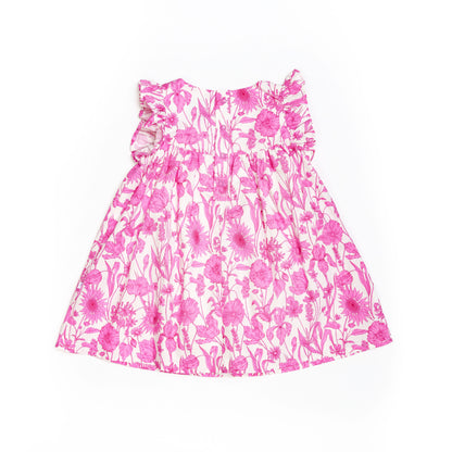 Geraldine Mono Onesie Dress for Baby Girl