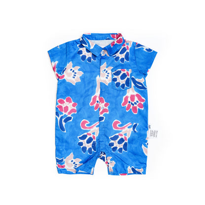 Fleur Mural Baby Unisex Romper