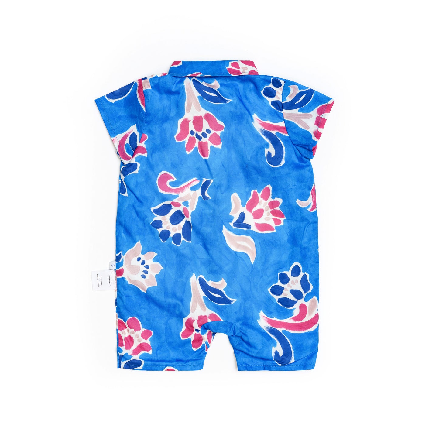 Fleur Mural Baby Unisex Romper