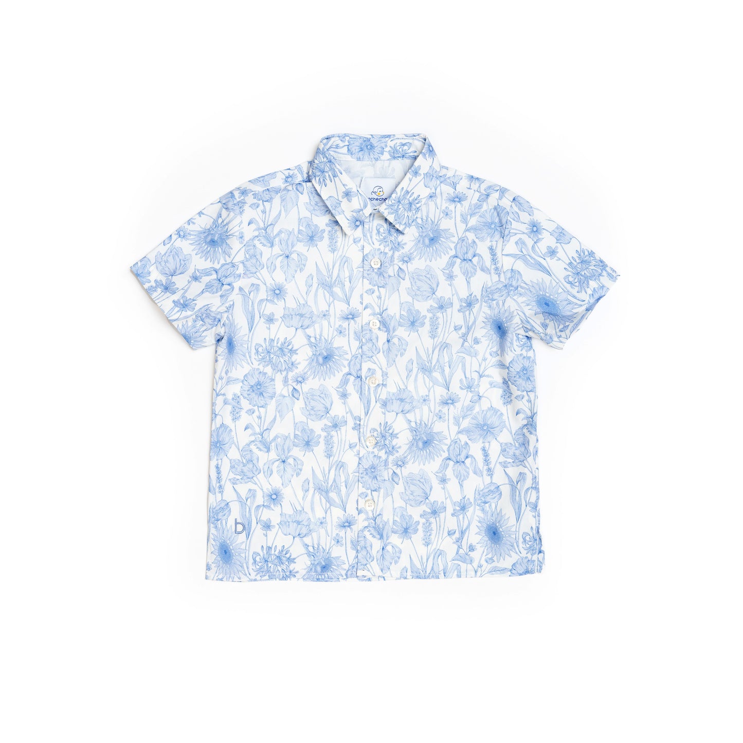 Geraldine Mono Short Sleeve Shirt for Boy