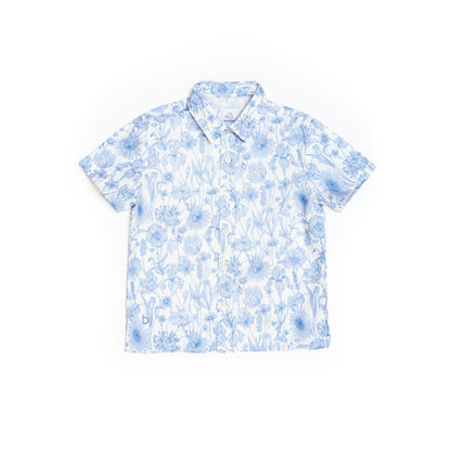 Geraldine Mono Short Sleeve Shirt for Boy