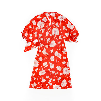 Poppy Bloom Lady Kimono Dress