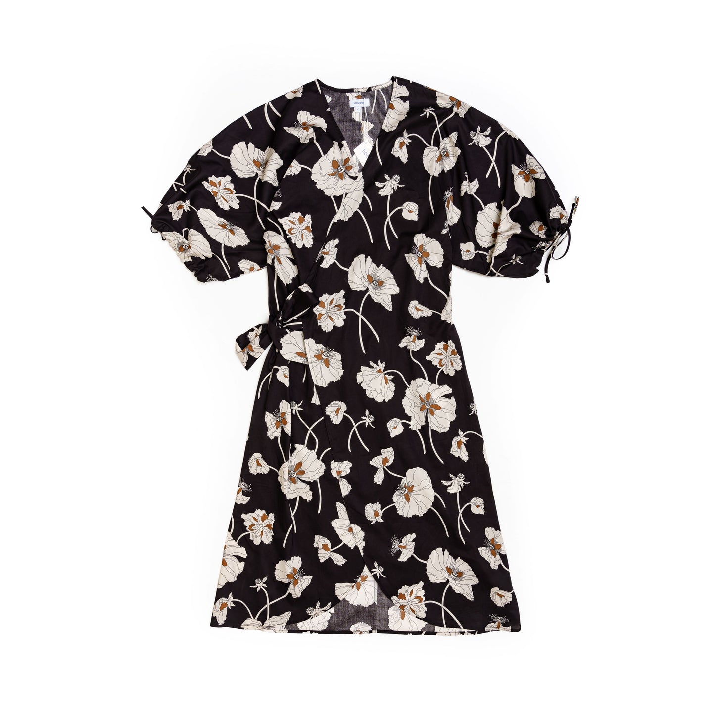 Poppy Bloom Lady Kimono Dress