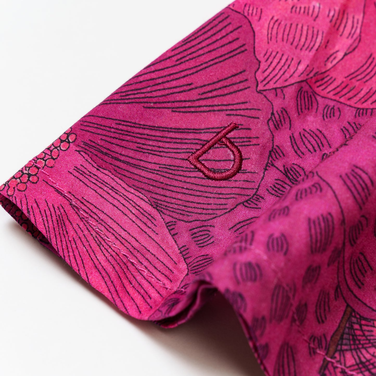 Rosy Floral Dress for Lady