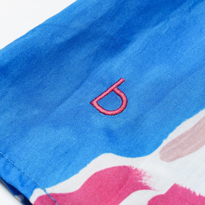 Fleur Mural Onesie Dress for Baby Girl