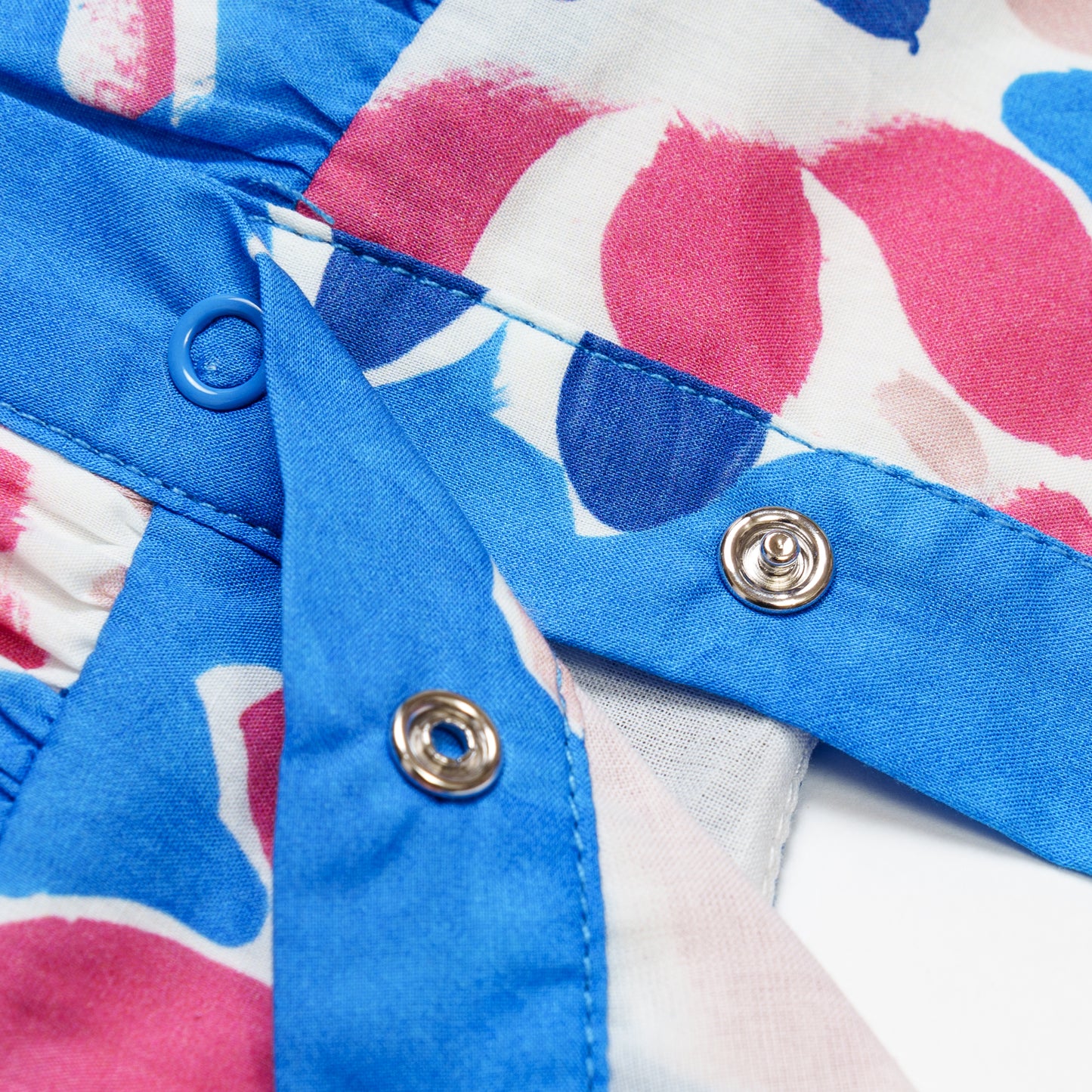 Fleur Mural Onesie Dress for Baby Girl