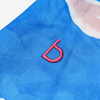 Fleur Mural Cross-Back Dress for Lady