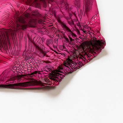 Rosy Floral Dress for Girl