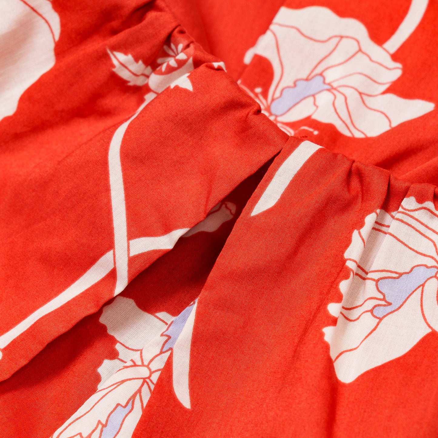 Poppy Bloom Lady Off-Shoulder Top