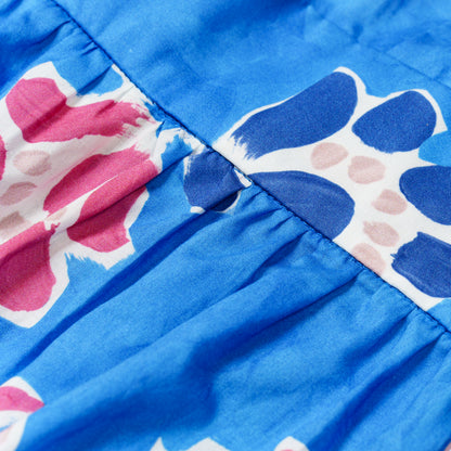 Fleur Mural Cross-Back Dress for Girl