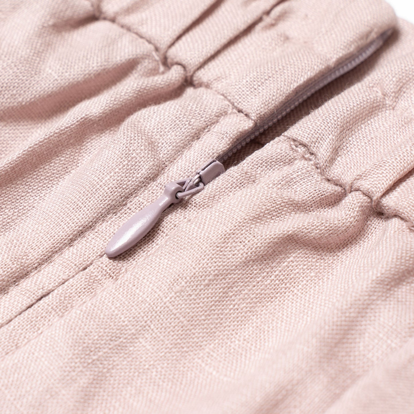 Margaret Linen Set in Pale Blush for Ladies