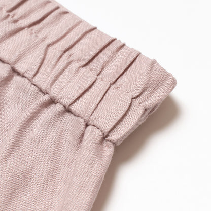 Margaret Linen Set in Pale Blush for Ladies