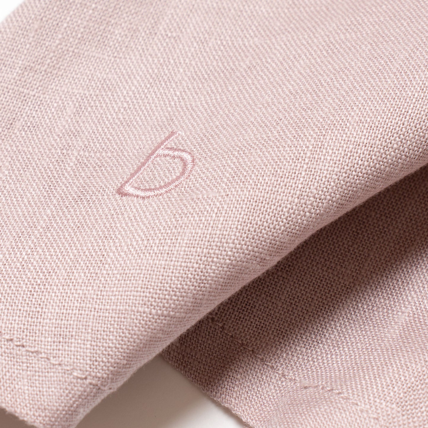 Margaret Linen Set in Pale Blush for Ladies