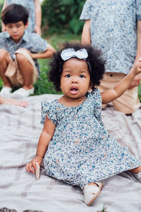 Dear Forest Onesie Dress for Baby Girls