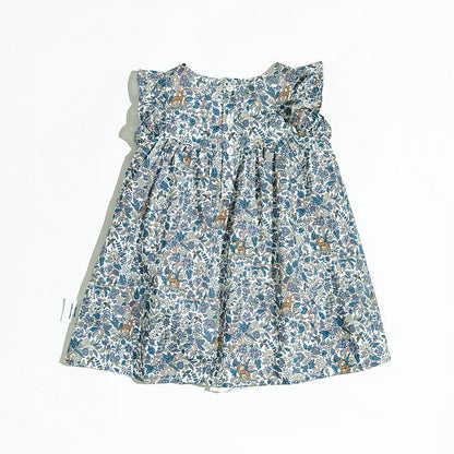 Dear Forest Onesie Dress for Baby Girls