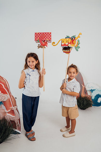 Delaney Dragon Shirt for boys