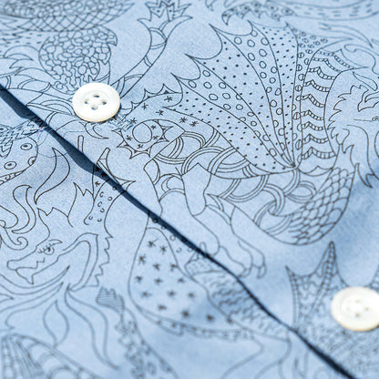 Delaney Dragon Short Sleeve Shirt for Man