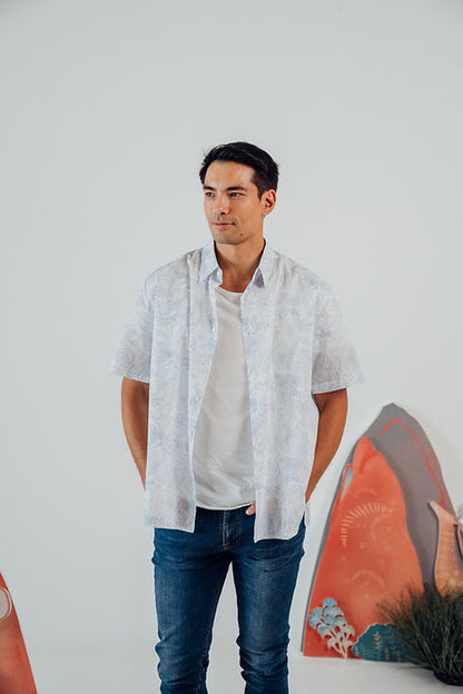 Delaney Dragon Short Sleeve Shirt for Man