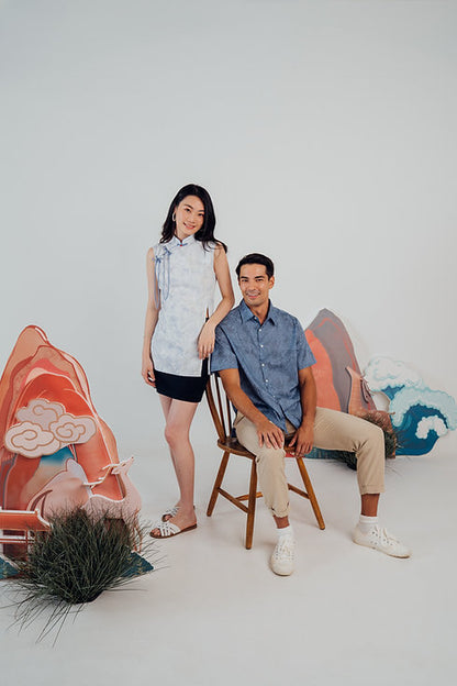 Delaney Dragon Short Sleeve Shirt for Man
